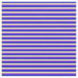 Tela Patrón de rayas/líneas azules, moradas y negras