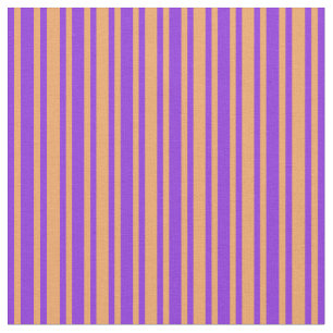Tela Patrón de rayas/líneas color morado y marrón