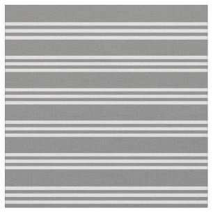 Tela Patrón de rayas/líneas de color gris y lavanda