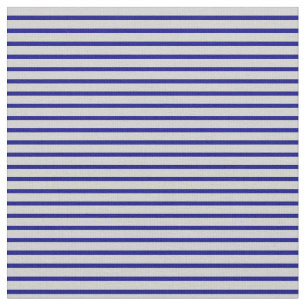 Tela Patrón de rayas/líneas de gris azul y claro
