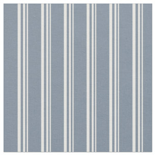 Tela Patrón de rayas/líneas de gris de pizarra blanca y