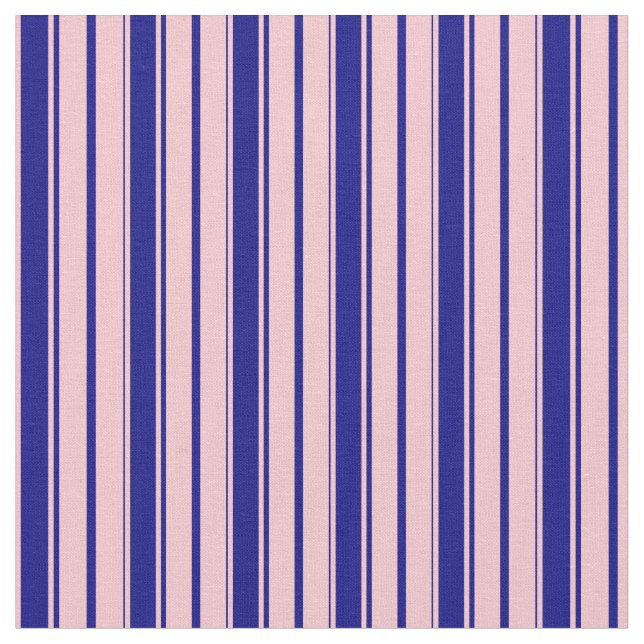 Tela Patrón de rayas/líneas rosadas y azules (De cerca)