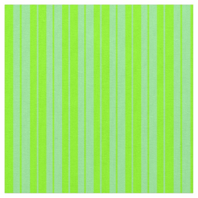 Tela Patrón de rayas/líneas verdes claras y chartreuse (De cerca)