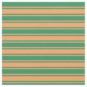 Tela Patrón de rayas/líneas verdes marrones y marinos