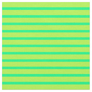 Tela Patrón de rayas/líneas verdes verdes y claras