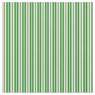 Tela Patrón de rayas/líneas verdes y beiges de los bosq