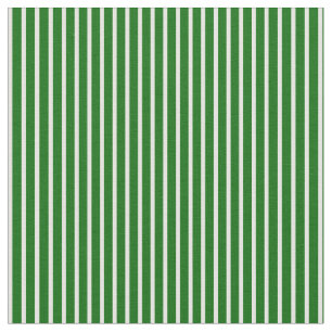 Tela Patrón de rayas/líneas verdes y blancas oscuras