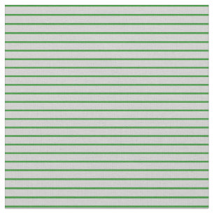 Tela Patrón de rayas/lino de color verde y gris claro d
