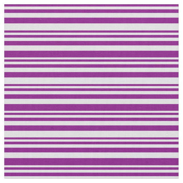 Tela Patrón de rayas moradas y de lavanda (De cerca)