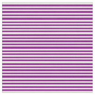 Tela Patrón de rayas morado y blanco