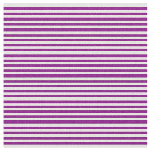 Tela Patrón de rayas morado y blanco (De cerca)