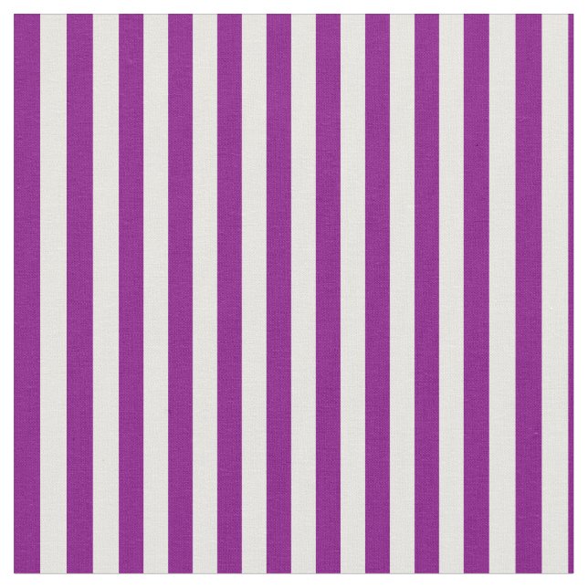 Tela Patrón de rayas morado y blanco (De cerca)