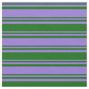 Tela Patrón de rayas morado y verde oscuro