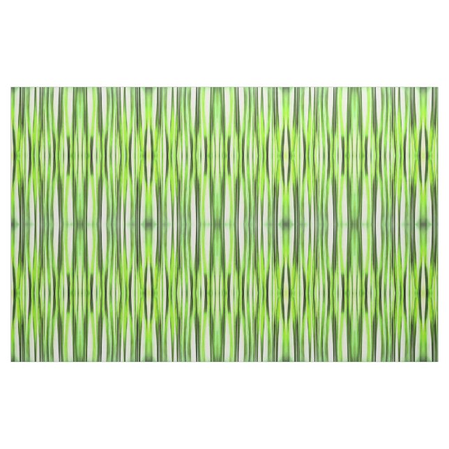 Tela Patrón de rayas verde eterno ("Cuarto gordo" (fat quarter))
