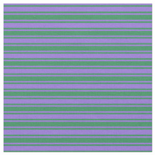 Tela Patrón de rayas verdes moradas y marinas