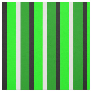 Tela Patrón de rayas verdes verdes y oscuras