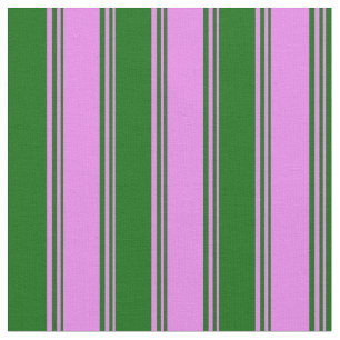 Tela Patrón de rayas violeta y verde oscuro