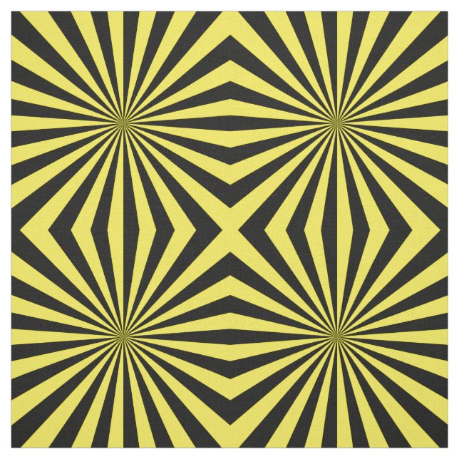Tela Patrón de rayo amarillo amarillo moderno (Retal)