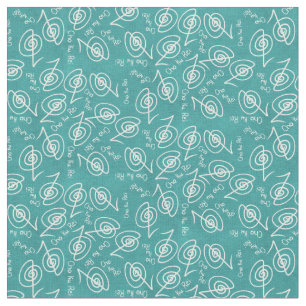 Tela Patrón de Reiki azul Cho Ku Rei