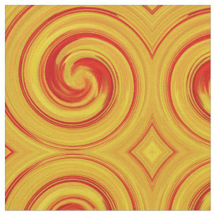 Tela Patrón de remolino en espiral abstracto #53