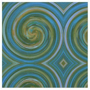 Tela Patrón de remolino en espiral abstracto #9