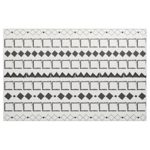 Tela Patrón de resumen geométrico azteca