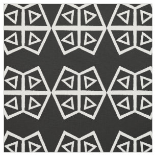 Tela Patrón de resumen geométrico azteca