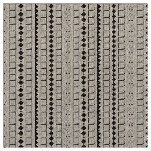 Tela Patrón de resumen geométrico azteca