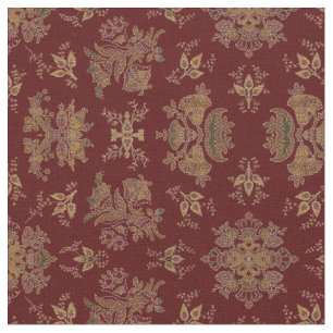 Tela Patrón de resurgimiento egipcio de la era victoria