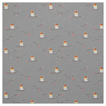 patrón de robos y nieve