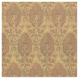 Tela Patrón de Rosa de estilo Mackintosh