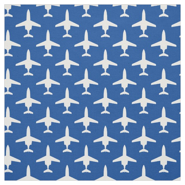 Tela Patrón de silueta azul T-1 Jayhawk (Retal)