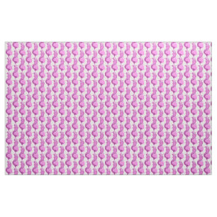 Tela patrón de sirena púrpura rosa