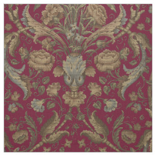 Tela Patrón de tejado de tejidos de imitación floral y 