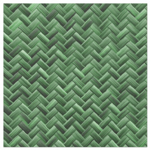 Tela Patrón de tejido de cesta verde