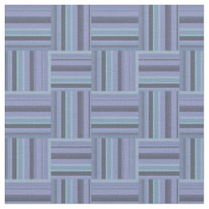 Tela Patrón de tejido de rayas de color azul-gris