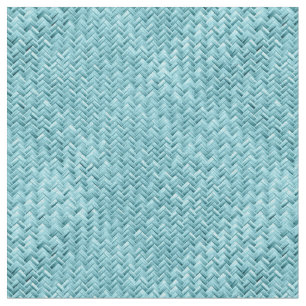 Tela Patrón de tejido geométrico gráfico Aqua