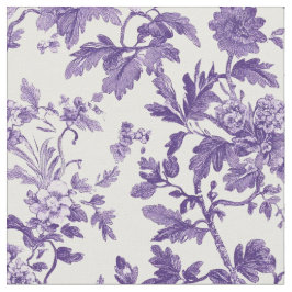 Tela Patrón de Toile de Rosa Lavanda