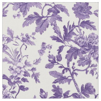 Tela Patrón de Toile de Rosa Lavanda