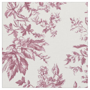 Tela Patrón de Toile de Rosa Rosa Suave