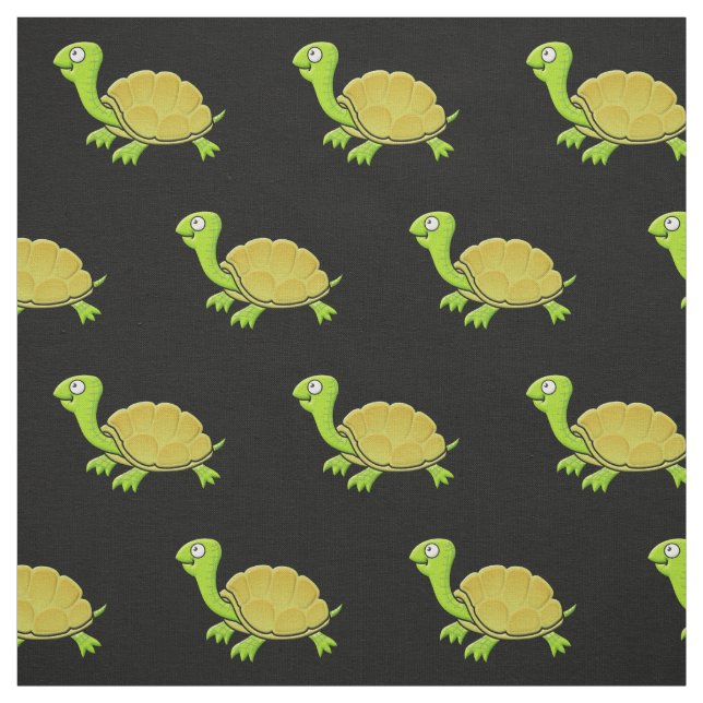 Tela Patrón de tortuga personalizado (Retal)