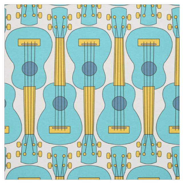 Tela Patrón de ukulele vertical (Retal)