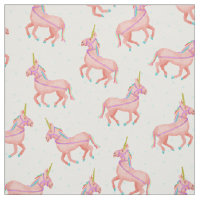Patrón de unicornio rosa y estrellas