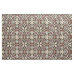 Tela Patrón decorativo vintage retro chic nouveau deco