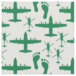 Tela Patrón del equipo de rescate verde de Jolly