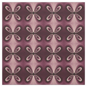 Tela Patrón digital del pepino rojo floral borgoñés