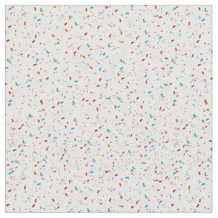 Tela Patrón diseño confetti.