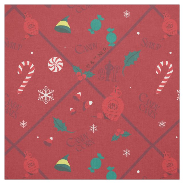 Tela Patrón Elf Candy Checker (Retal)