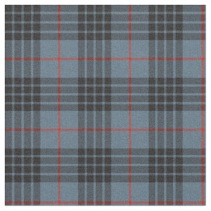 Tela Patrón escocés de MacKay Blue Tartan Plaid