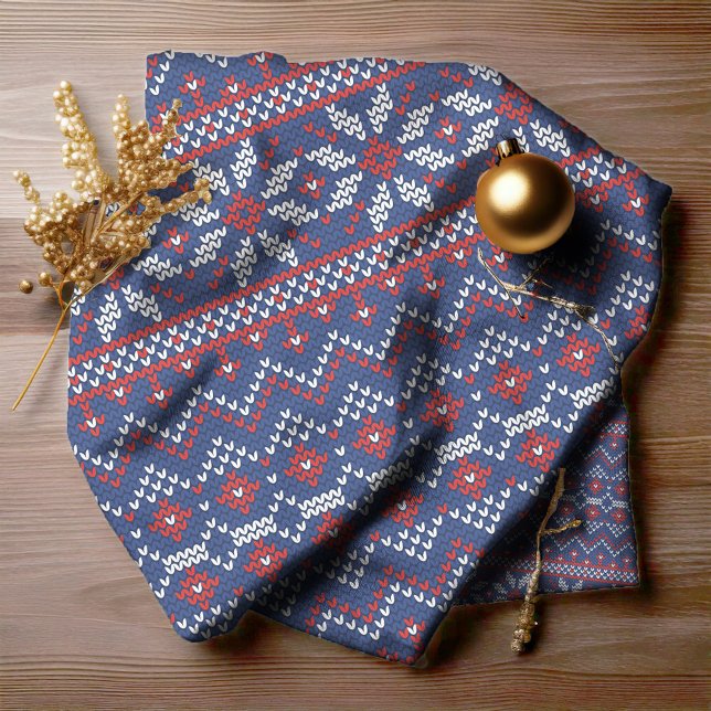 Tela Patrón estitch de punto2 Marina/Red ID208 (Subido por el creador)